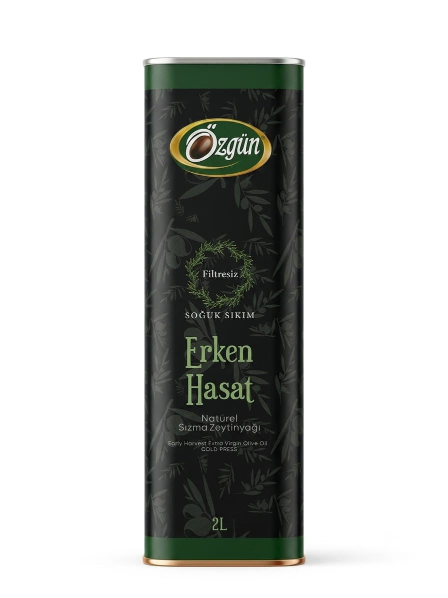 Erken Hasat Zeytinyağı 2 lt. Teneke