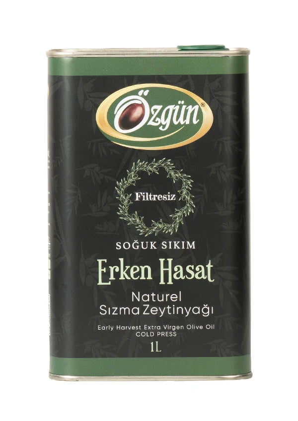 Erken Hasat Zeytinyağı 1 lt. Teneke